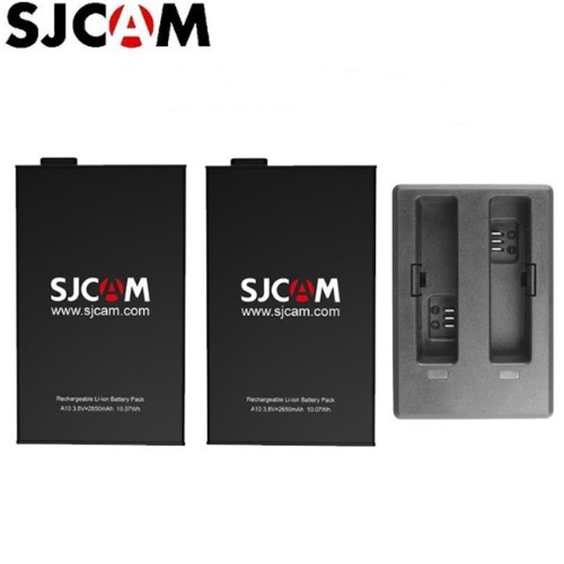 Drone Camera Action - SJCAM A10 2650มิลลิแอมป์ต่อชั่วโมงชาร์จแบตแบบ Li-ON ได้100% อุปกรณ์เสริมดั้งเดิมสำหรับ