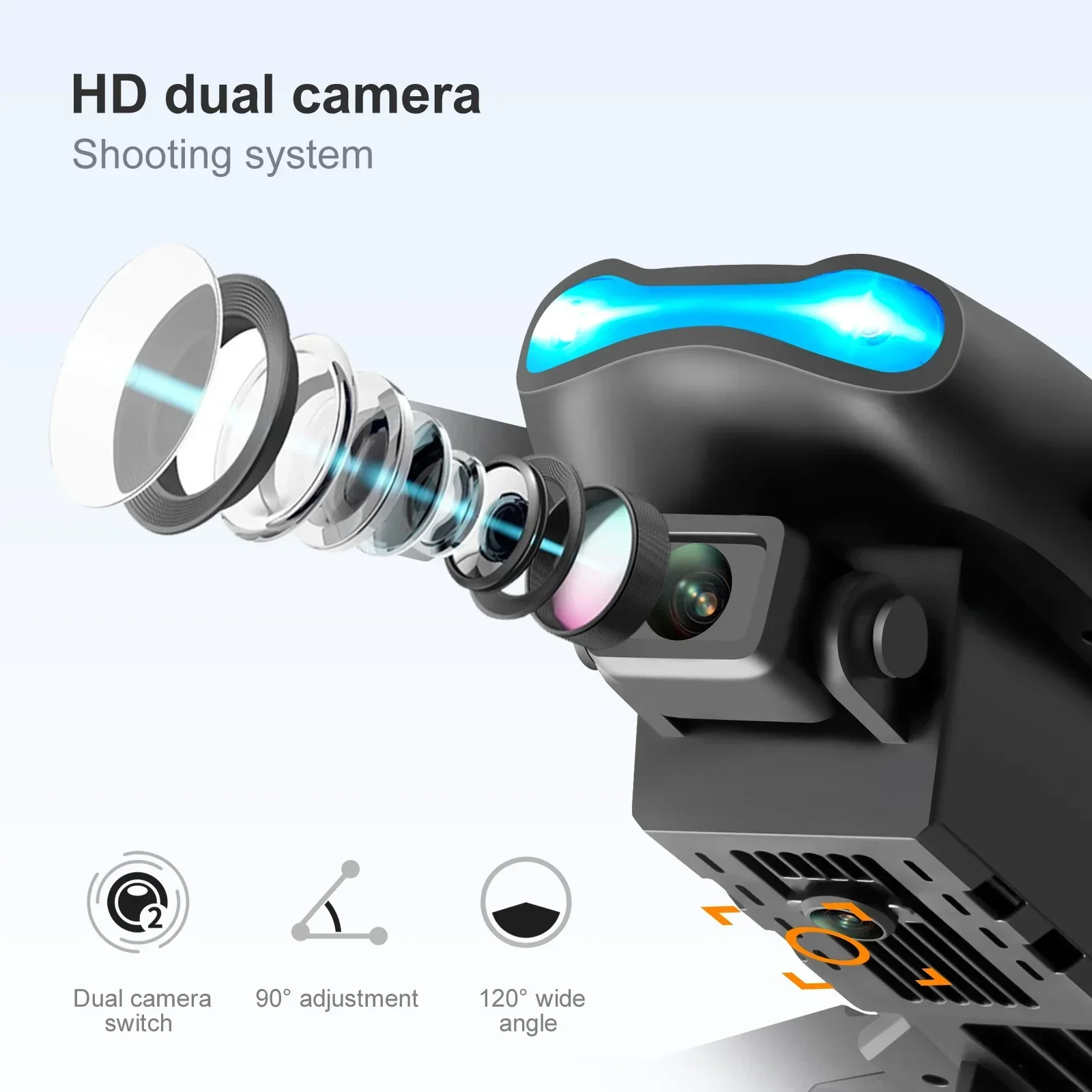 โดรนรุ่นใหม่ E99 Pro HD 4K กล้ - Drone Camera Hd บทวิจารณ์และราคา