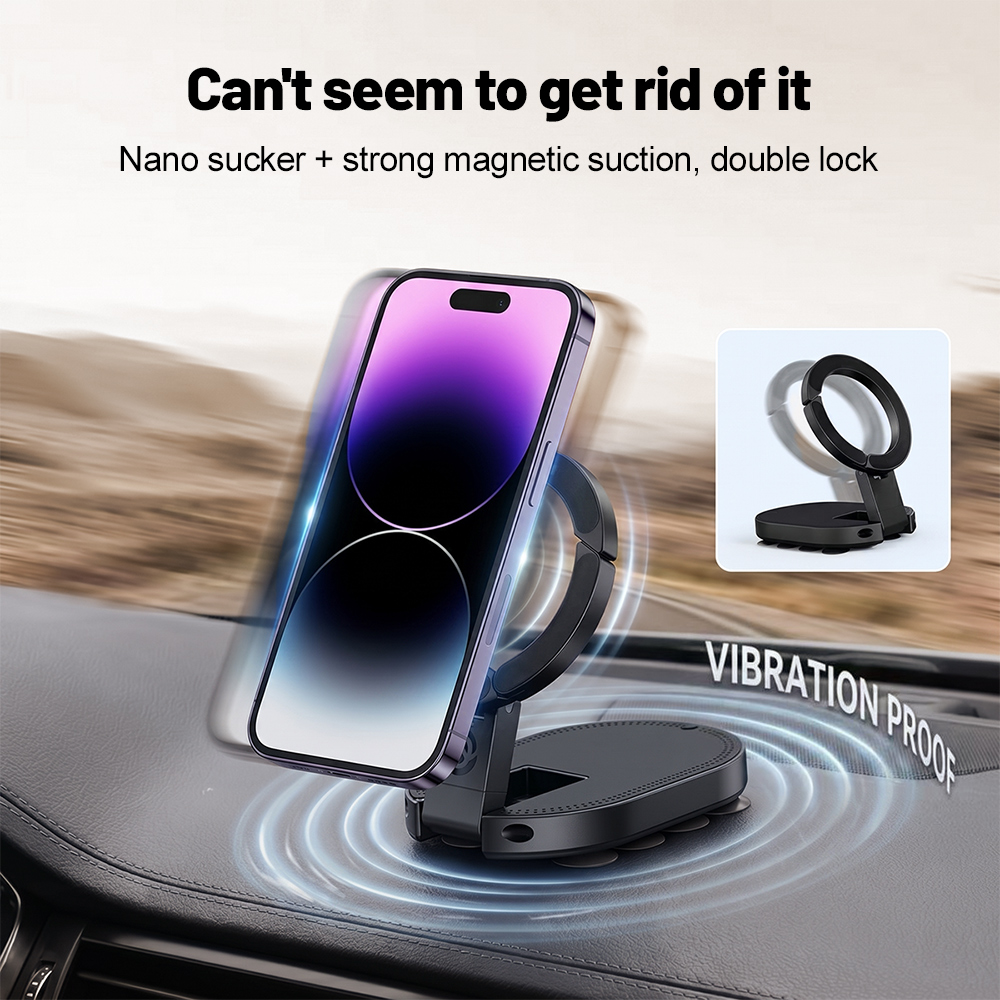 360 °   ที่วางโทรศัพท์แม่เหล็ก - Drone Camera Stabilized บทวิจารณ์และราคา