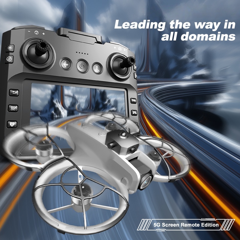 โดรนหน้าจอใหญ่ 4.3 นิ้ว กล้องค - Drone Camera 4K บทวิจารณ์และราคา